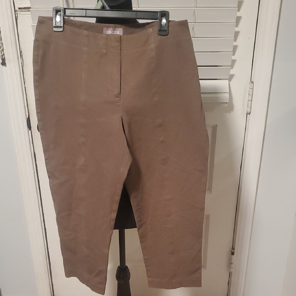 Chico's Tan Capris